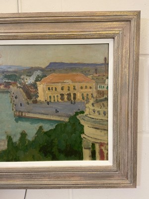 Lot 186 - Le Bas (Edward, 1904-1966). Harbour, oil
