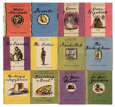 Lot 459 - Ritchie (Trekkie). A collection of 13 Midget Books, London: Chatto & Windus, 1940s