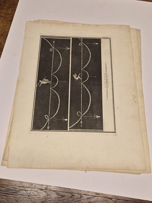 Lot 37 - Hamilton (Sir William). Nine engraved reliefs, circa 1780
