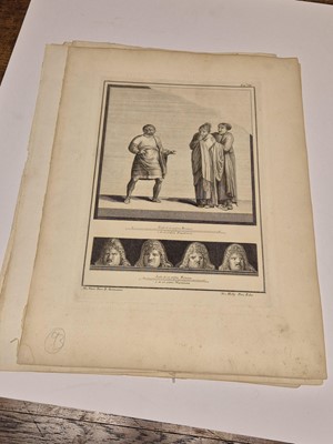 Lot 37 - Hamilton (Sir William). Nine engraved reliefs, circa 1780