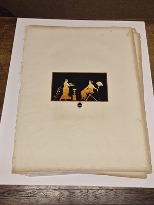 Lot 37 - Hamilton (Sir William). Nine engraved reliefs, circa 1780