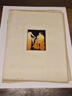 Lot 37 - Hamilton (Sir William). Nine engraved reliefs, circa 1780