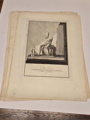 Lot 37 - Hamilton (Sir William). Nine engraved reliefs, circa 1780