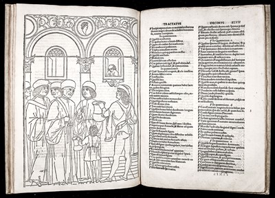 Lot 234 - Ketham (Johannes de). Fasciculus medici[n]e …, Venice: Cesare Arrivabene, March 1522