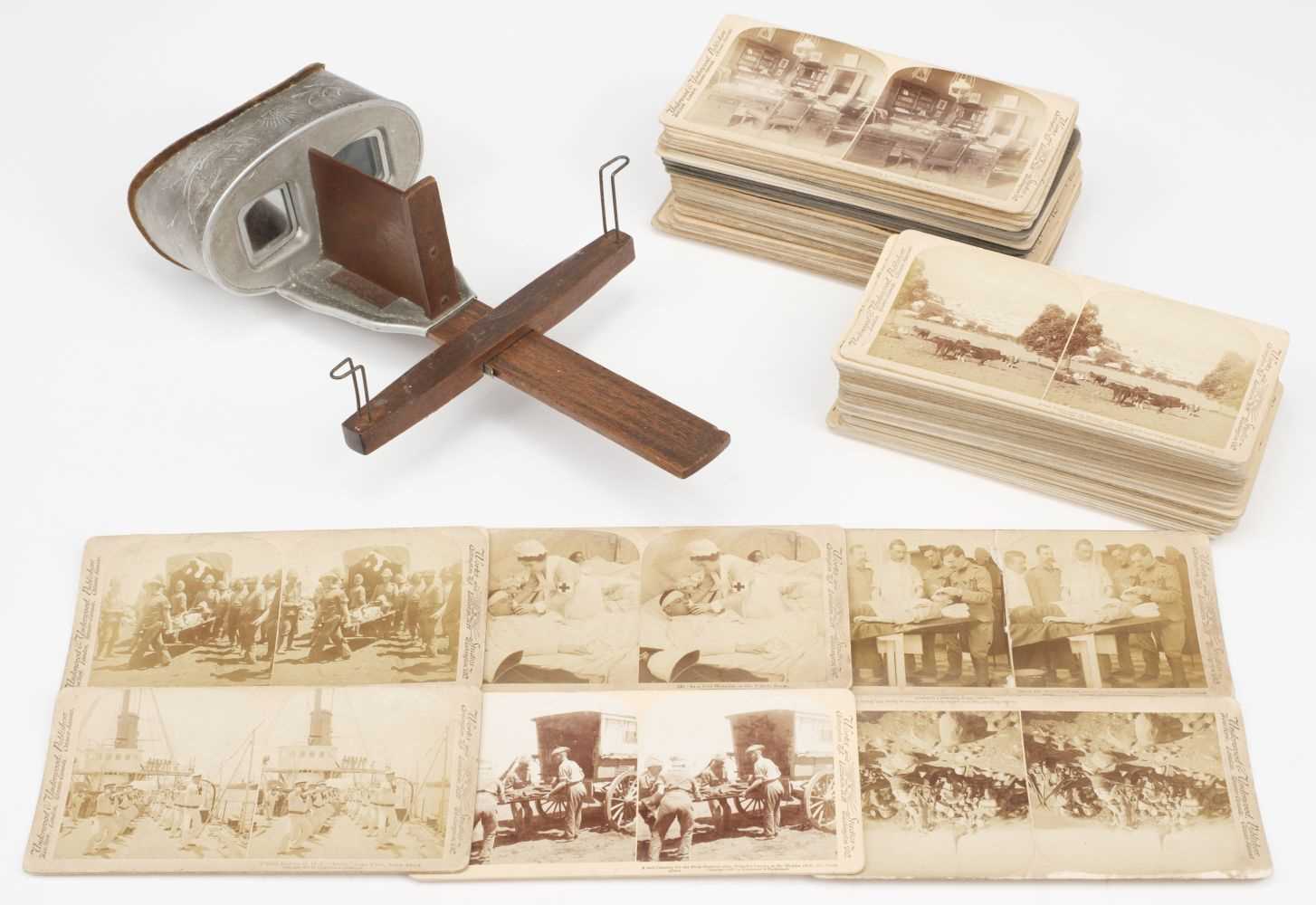 Lot 40 - Stereocards. A collection of Boer War stereocards by Underwood & Underwood