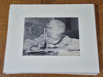 Lot 18 - China. A series of 14 photographs of Communist life during the Chinese civil war, c. 1930-40