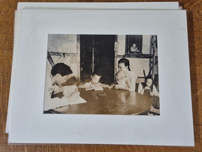 Lot 18 - China. A series of 14 photographs of Communist life during the Chinese civil war, c. 1930-40