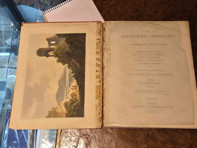 Lot 364 - Clark (John). The Portable Diorama, [1826], with The Amateur's Assistant, 1826