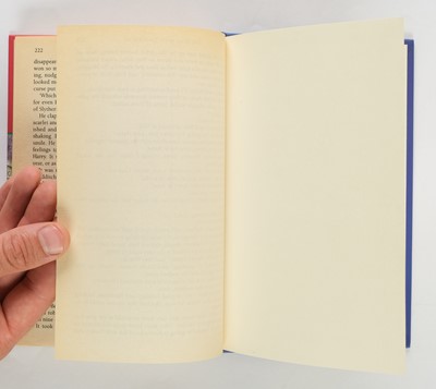 Lot 715 - Rowling (J. K.). Harry Potter and the Philosopher's Stone, 1st edition, 1st impression, 1997