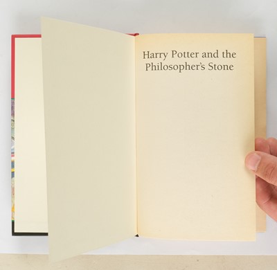 Lot 715 - Rowling (J. K.). Harry Potter and the Philosopher's Stone, 1st edition, 1st impression, 1997