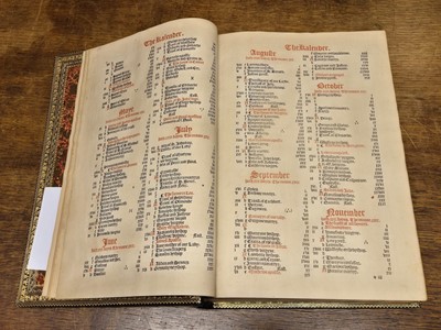 Lot 240 - Bible [English]. The Byble in Englyshe of the largest and greatest volume..., 1541
