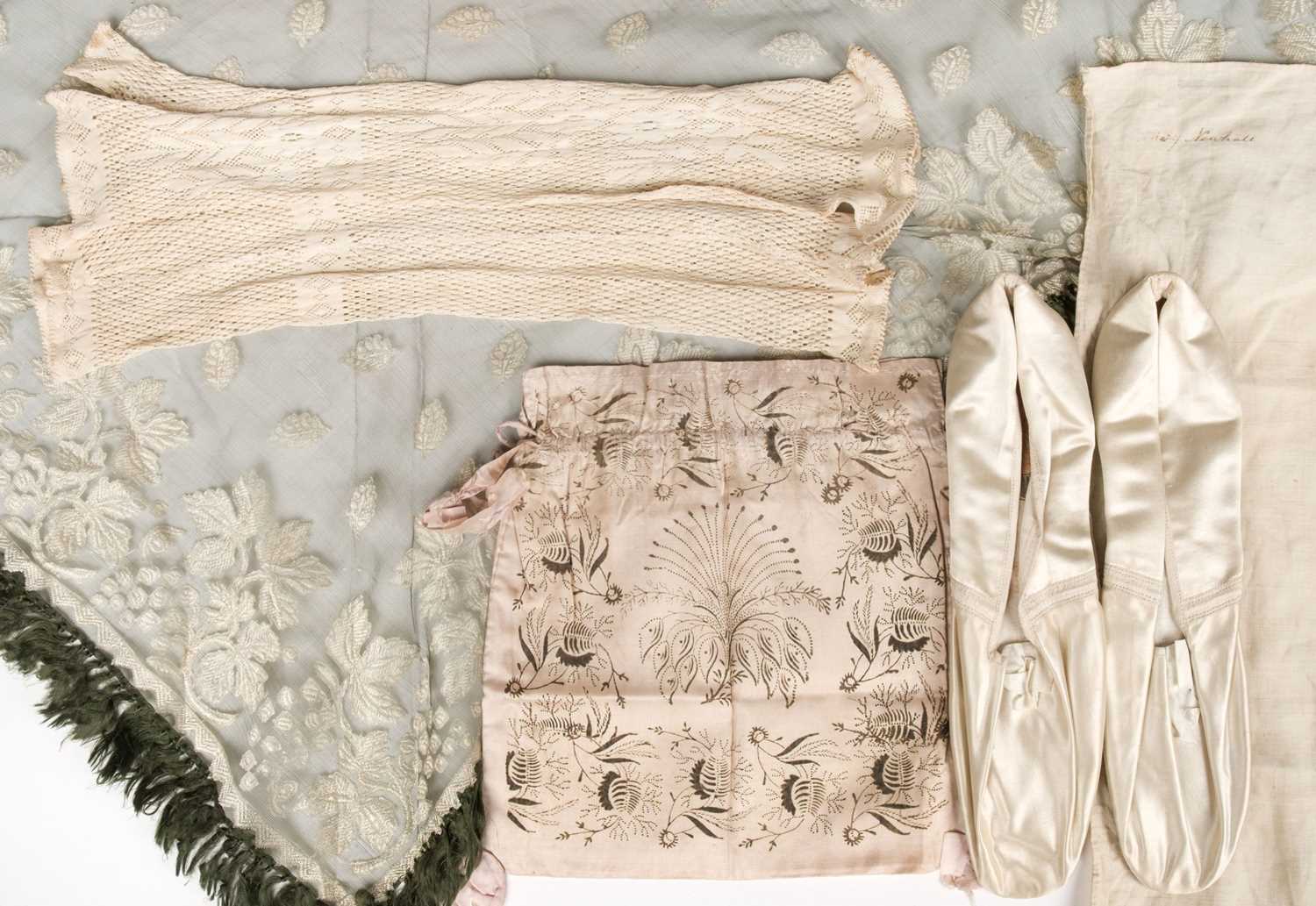 Lot 420 - Clothing. A collection of clothes belonging to Mary Newhall, circa 1828