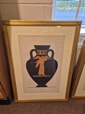 Lot 28 - Genick (Albert). Five lithographs of Amphora and Water Vessels, 1883