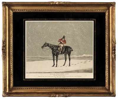 Lot 2 - Alken (Henry). One of the Right Sort..., [and] One of the Wrong Sort..., circa 1840