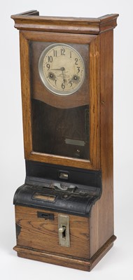 Lot 742 - Time Recorder. International Time Recording Co Ltd London "clocking in machine", circa 1920