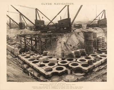 Lot 2 - Annan & Sons. Photographs of Glasgow Harbour and Docks, 1892-1897
