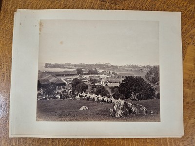 Lot 12 - Ceylon. A collection of 15 albumen print photographs of Ceylon, c. 1880s