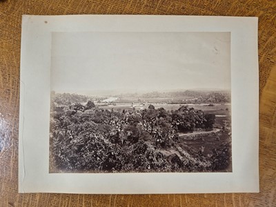 Lot 12 - Ceylon. A collection of 15 albumen print photographs of Ceylon, c. 1880s