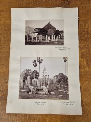 Lot 12 - Ceylon. A collection of 15 albumen print photographs of Ceylon, c. 1880s