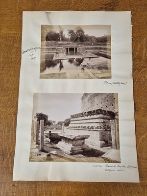 Lot 12 - Ceylon. A collection of 15 albumen print photographs of Ceylon, c. 1880s