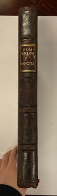 Lot 227 - Pelbartus de Themeswar. Sermones Pomerii de sanctis, Pars Hiemalis only..., [1502]