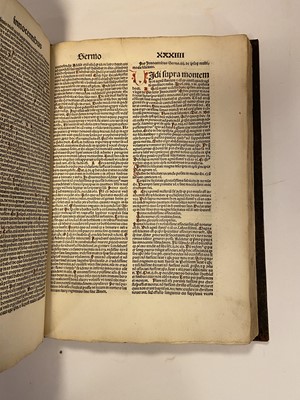 Lot 227 - Pelbartus de Themeswar. Sermones Pomerii de sanctis, Pars Hiemalis only..., [1502]