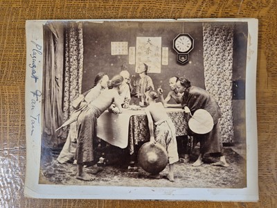 Lot 13 - China. A group of 11 photographs, c. 1880, albumen prints