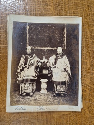 Lot 13 - China. A group of 11 photographs, c. 1880, albumen prints