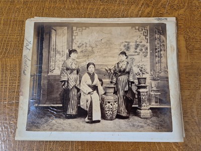 Lot 13 - China. A group of 11 photographs, c. 1880, albumen prints