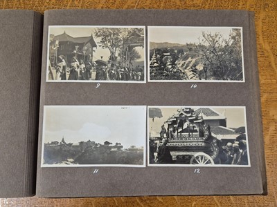 Lot 8 - Burma. Photographs of the Late Sawbwagyi of Tawngpeng’s Funeral Ceremony, [1926]