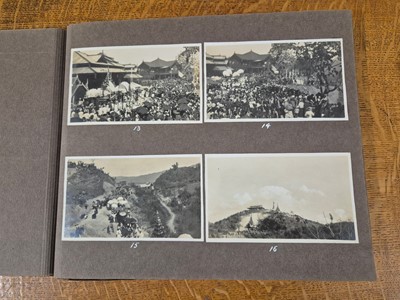 Lot 8 - Burma. Photographs of the Late Sawbwagyi of Tawngpeng’s Funeral Ceremony, [1926]