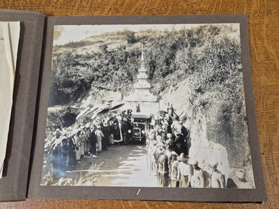 Lot 8 - Burma. Photographs of the Late Sawbwagyi of Tawngpeng’s Funeral Ceremony, [1926]