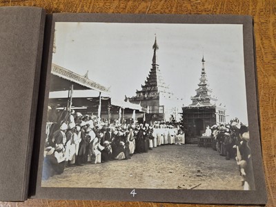 Lot 8 - Burma. Photographs of the Late Sawbwagyi of Tawngpeng’s Funeral Ceremony, [1926]