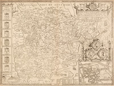 Lot 159 - Essex. Speed (John), Essex devided into Hundreds..., 1676