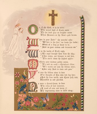 Lot 361 - Brooks (Vincent, printer). Hymns for Holy Week..., London: 1865
