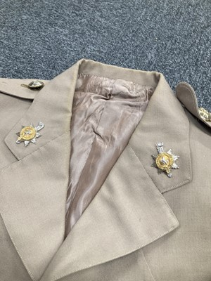 Lot 98 - Queen's Regiment. Uniforms and accoutrements