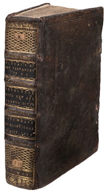 Lot 246 - Bible [English]. The Newe Testament of Our Saviour Jesu Christe..., 1566