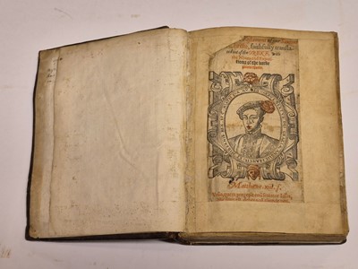 Lot 246 - Bible [English]. The Newe Testament of Our Saviour Jesu Christe..., 1566