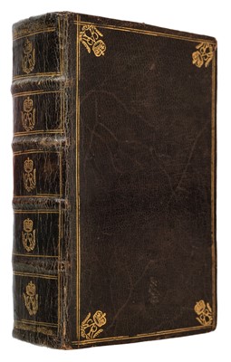 Lot 299 - Queen Anne binding. A sammelband of 15 almanacks, 1704