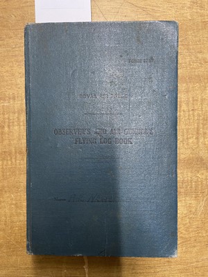 Lot 250 - Logbook. Sergeant R.E. Newbold, 355 Squadron, RAF