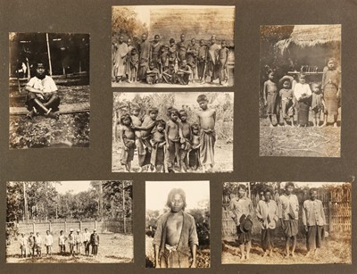 Lot 7 - Burma. An album containing bromide print photographs of the Shan State Burma, c. 1920