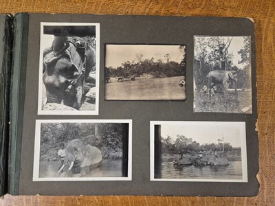 Lot 7 - Burma. An album containing bromide print photographs of the Shan State Burma, c. 1920