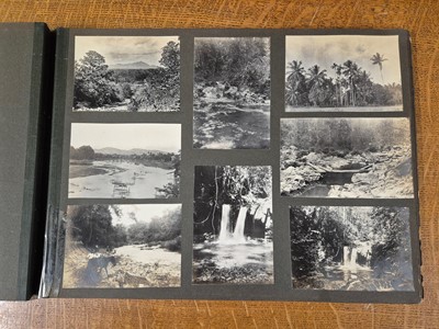 Lot 7 - Burma. An album containing bromide print photographs of the Shan State Burma, c. 1920