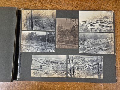 Lot 7 - Burma. An album containing bromide print photographs of the Shan State Burma, c. 1920