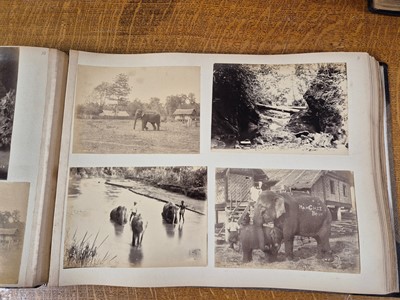 Lot 7 - Burma. An album containing bromide print photographs of the Shan State Burma, c. 1920