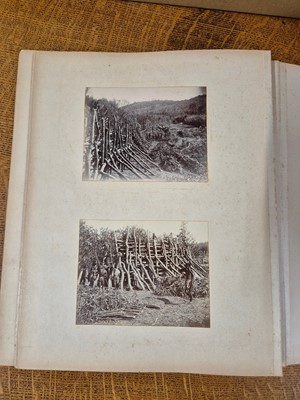 Lot 7 - Burma. An album containing bromide print photographs of the Shan State Burma, c. 1920