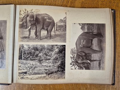 Lot 7 - Burma. An album containing bromide print photographs of the Shan State Burma, c. 1920