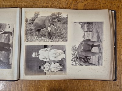 Lot 7 - Burma. An album containing bromide print photographs of the Shan State Burma, c. 1920