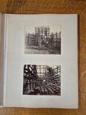 Lot 7 - Burma. An album containing bromide print photographs of the Shan State Burma, c. 1920