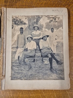 Lot 7 - Burma. An album containing bromide print photographs of the Shan State Burma, c. 1920